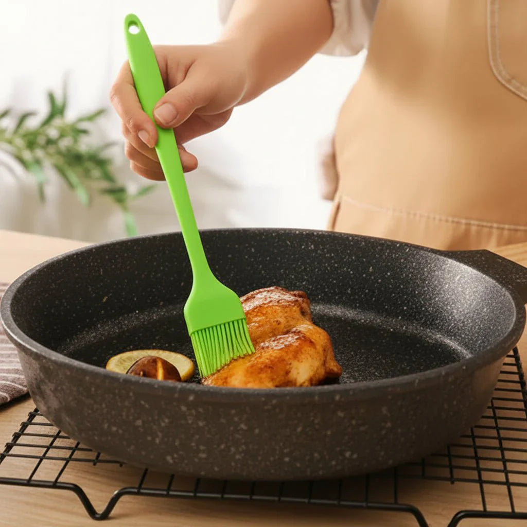 HEATBASTE – Spazzola in silicone resistente al calore per griglia e forno