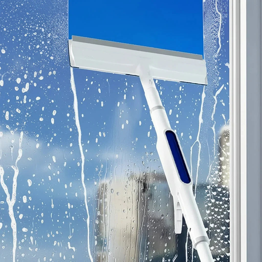 CleanView 3-in-1 pulitore per finestre – spray, pulisci e lucida per finestre senza aloni