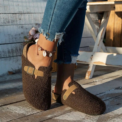 Contrortluxe - Scarpe di lusso in pelle di pecora con lana per il massimo comfort invernale