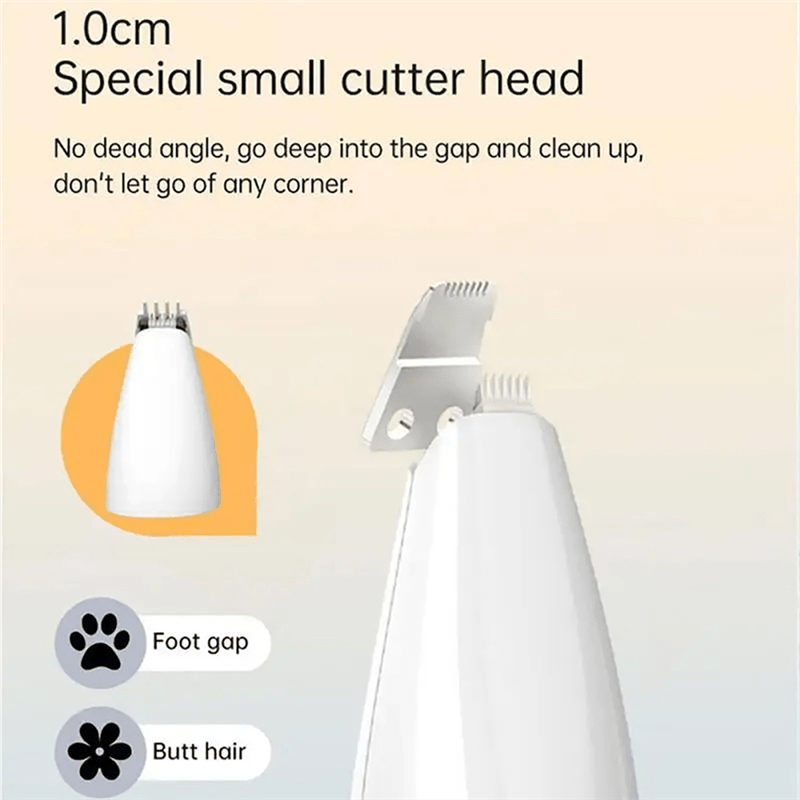PetGroom Pro - Taglia-Pelo 4-in-1 per animali (cura del pelo e delle unghie in un unico dispositivo)