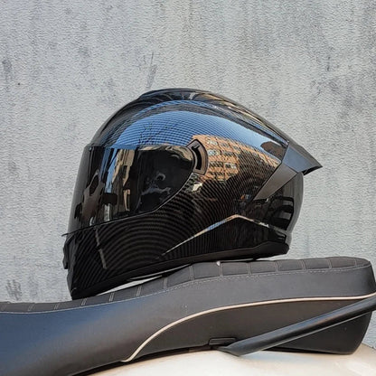 Casco integrale LVS-701 con sistema a doppia visiera