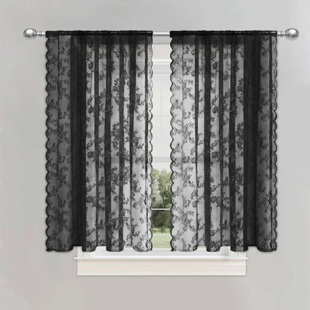 ROSALACE – Tenda romantica in pizzo a rose