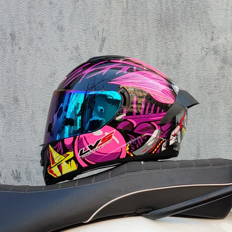 Sistema a doppia visiera del casco LVS-701