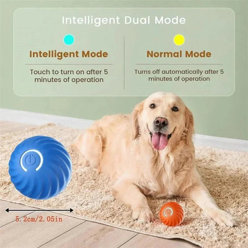 PlayPet Palla Interattiva per Cani - Palla Rimbalzante Ricaricabile