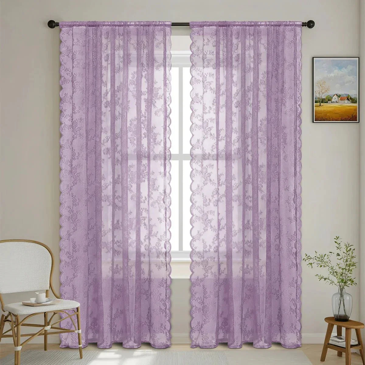 ROSALACE – Tenda romantica in pizzo a rose