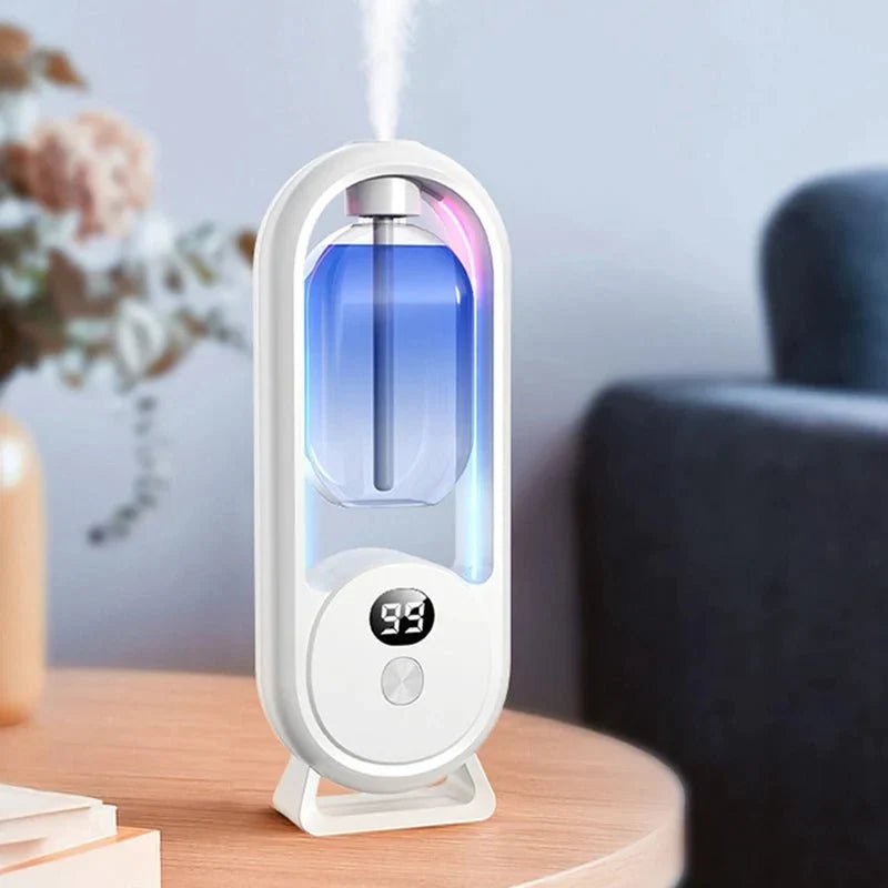SCENTORA – Dispositivo di profumazione da parete ricaricabile con erogazione a intervallo e display