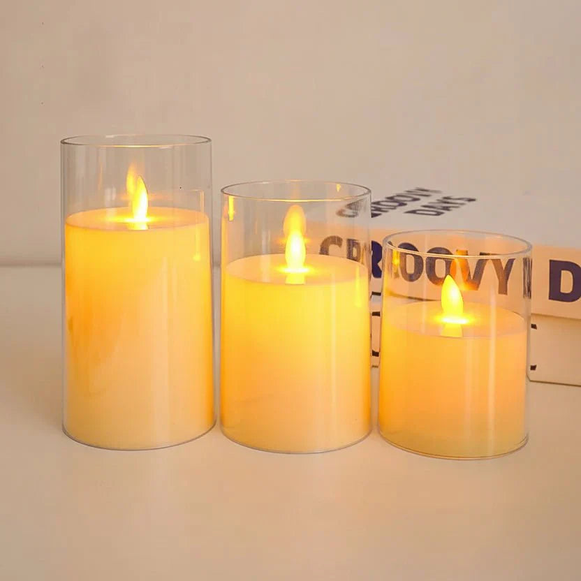 LUMICANDLE – Candela LED ricaricabile per l'illuminazione atmosferica