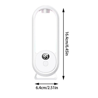 SCENTORA – Dispositivo di profumazione da parete ricaricabile con erogazione a intervallo e display