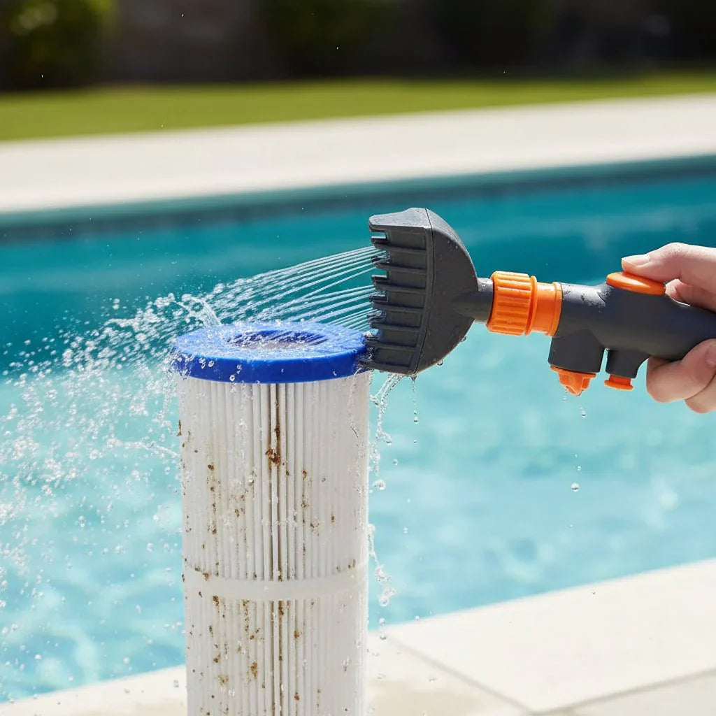 SPACLEAN – Pulitore a cartucce per filtri di piscina e spa