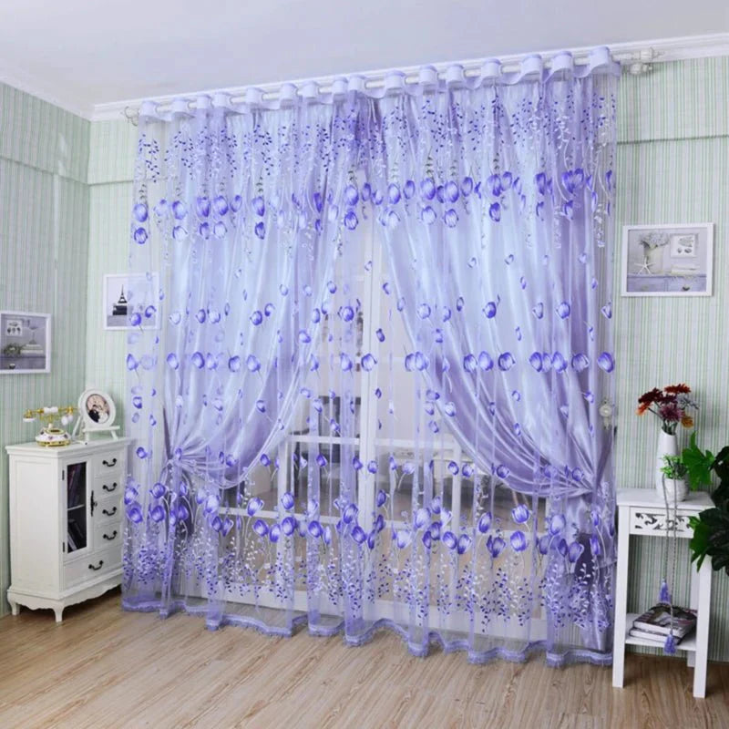 TULEVIA – Tende in tulle moderne e semplici per soggiorno e camera da letto