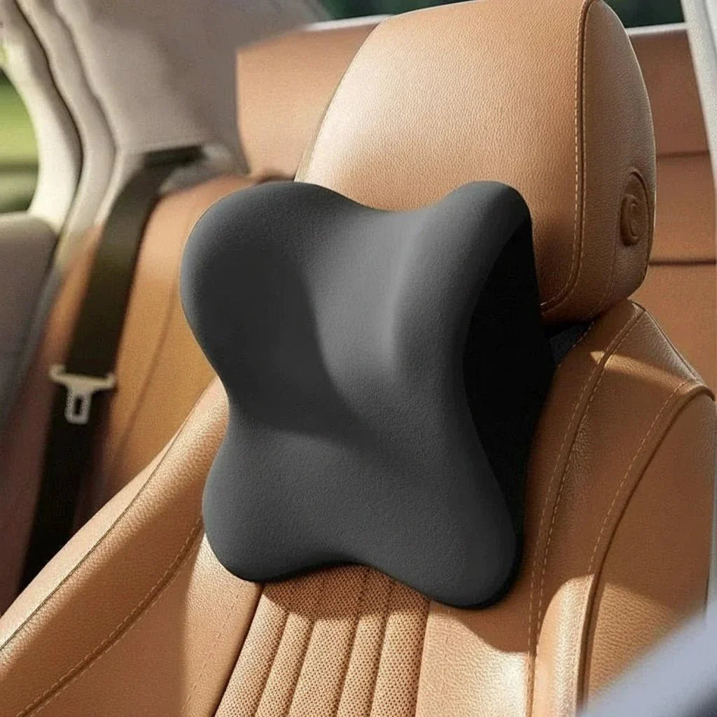 MEMORIDE – Cuscino cervicale e lombare in memory foam per auto, per il massimo comfort