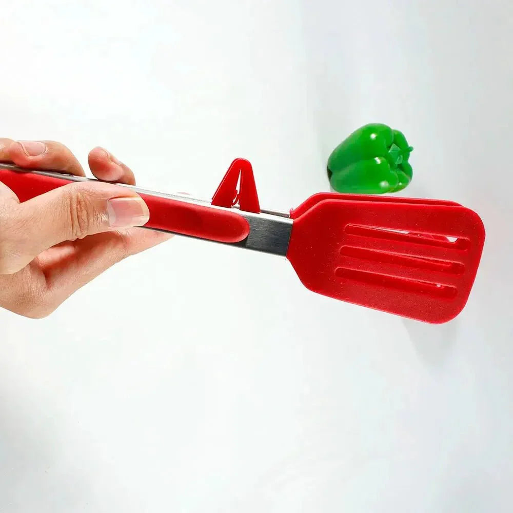 SILICLIP – Pinze da barbecue in silicone con manico anti-bruciatura