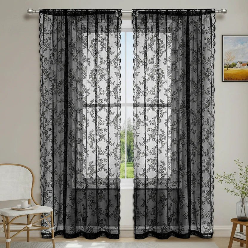 ROSALACE – Tenda romantica in pizzo a rose