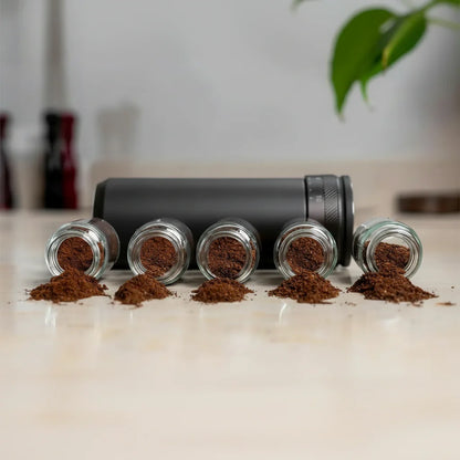 COFFFLOW – Macinacaffè Elettrico con Mola Conica e Batteria Ricaricabile