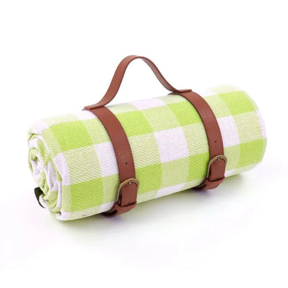 PICSTYLE – Coperta impermeabile da picnic a quadretti con tracolla pratica