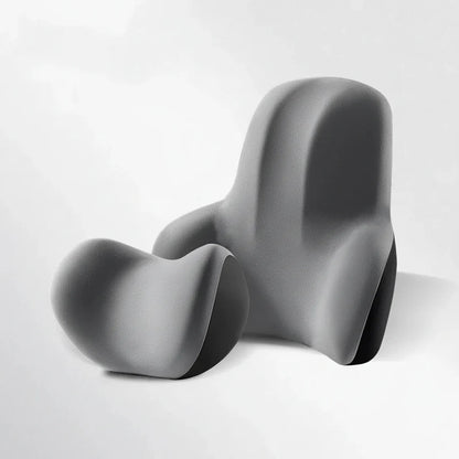 AUTOERGON – Supporto cervicale e lombare per auto in memory foam per un comfort di seduta ergonomico