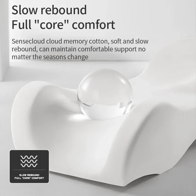 ERGOCARVE – Supporto integrato per collo e lombare dell'auto realizzato in memory foam