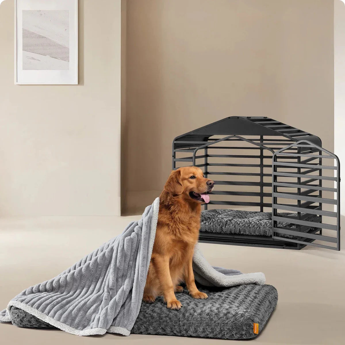 DOGCOMFY – Cuscino morbido per cani di grandi dimensioni