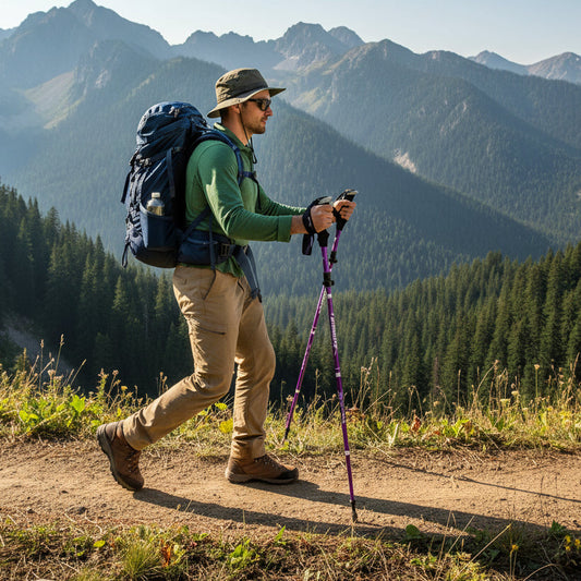 PEAKPATH – Bastoni da trekking regolabili per stabilità e comfort