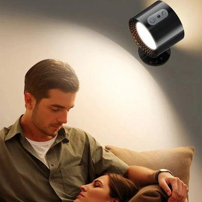 GLOWFREE – Lampada da parete LED senza fili con luce calda