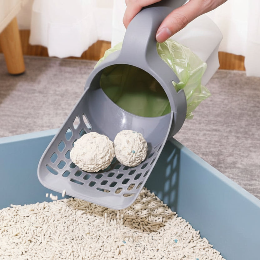 EASYSCOOP - Paletta igienica per lettiera del gatto con funzione anti-odore
