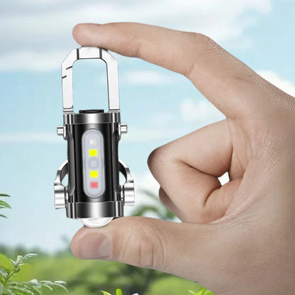 MICROLIGHT – Mini torcia portachiavi con potenti modalità di illuminazione