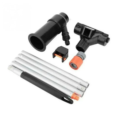 POOLVAC – Set di pulizia per piscina: aspirapolvere e skimmer