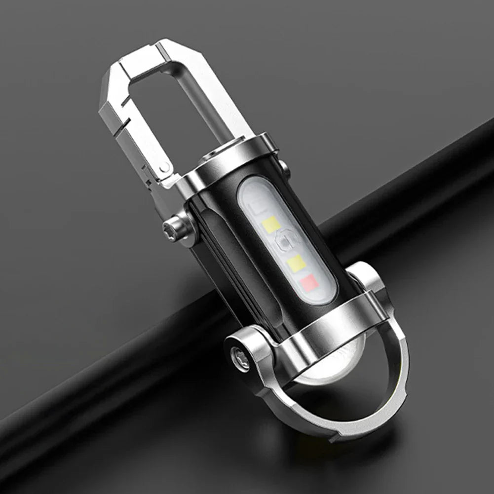 MICROLIGHT – Mini torcia portachiavi con potenti modalità di illuminazione