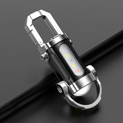 MICROLIGHT – Mini torcia portachiavi con potenti modalità di illuminazione
