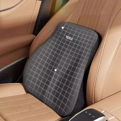 MEMORIDE – Cuscino cervicale e lombare in memory foam per auto, per il massimo comfort