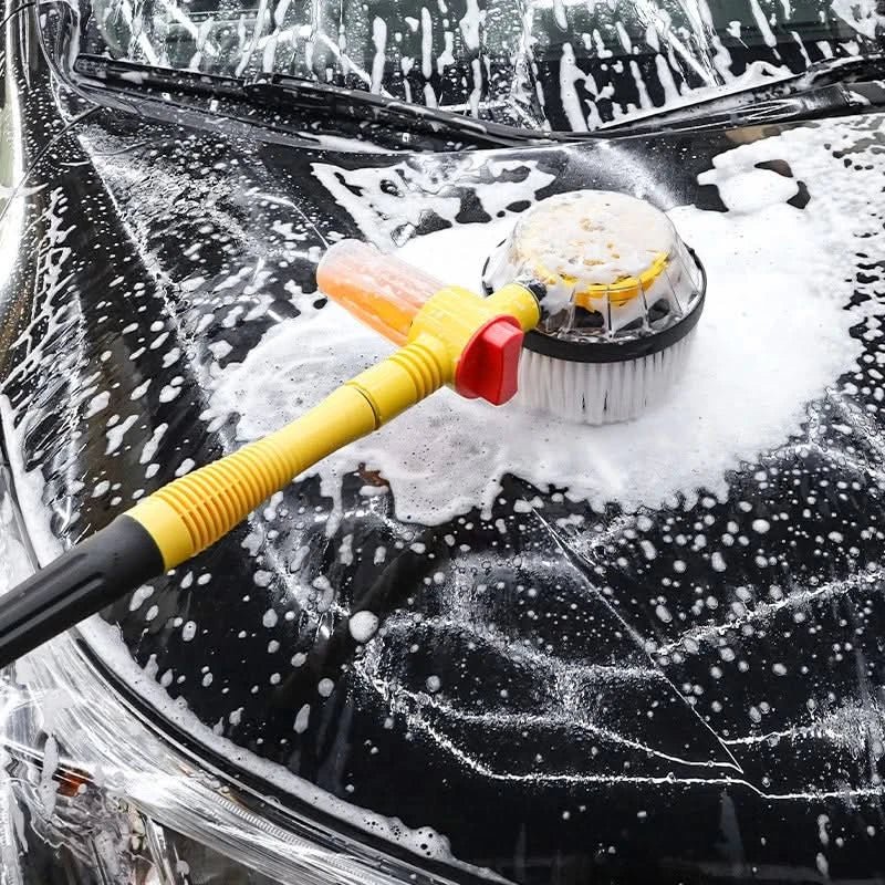 PowerClean 360° kit per lavaggio auto - spazzola rotante alimentata dall'acqua
