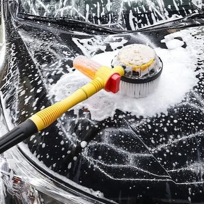 PowerClean 360° kit per lavaggio auto - spazzola rotante alimentata dall'acqua