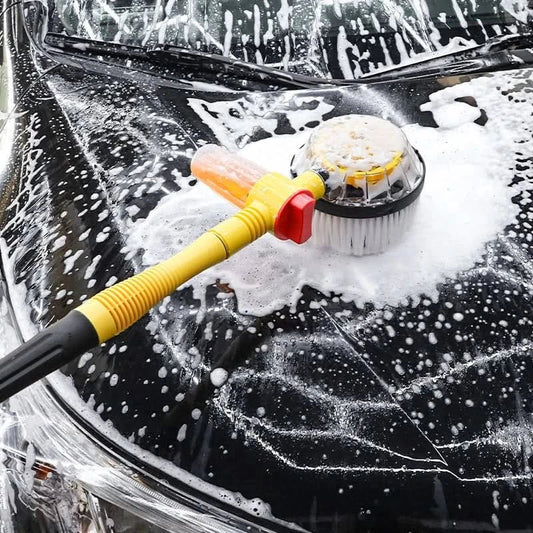 PowerClean 360° kit per lavaggio auto - spazzola rotante alimentata dall'acqua