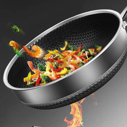 Padella in acciaio inossidabile SteelCore - Risparmio energetico e durevole per una cottura perfetta