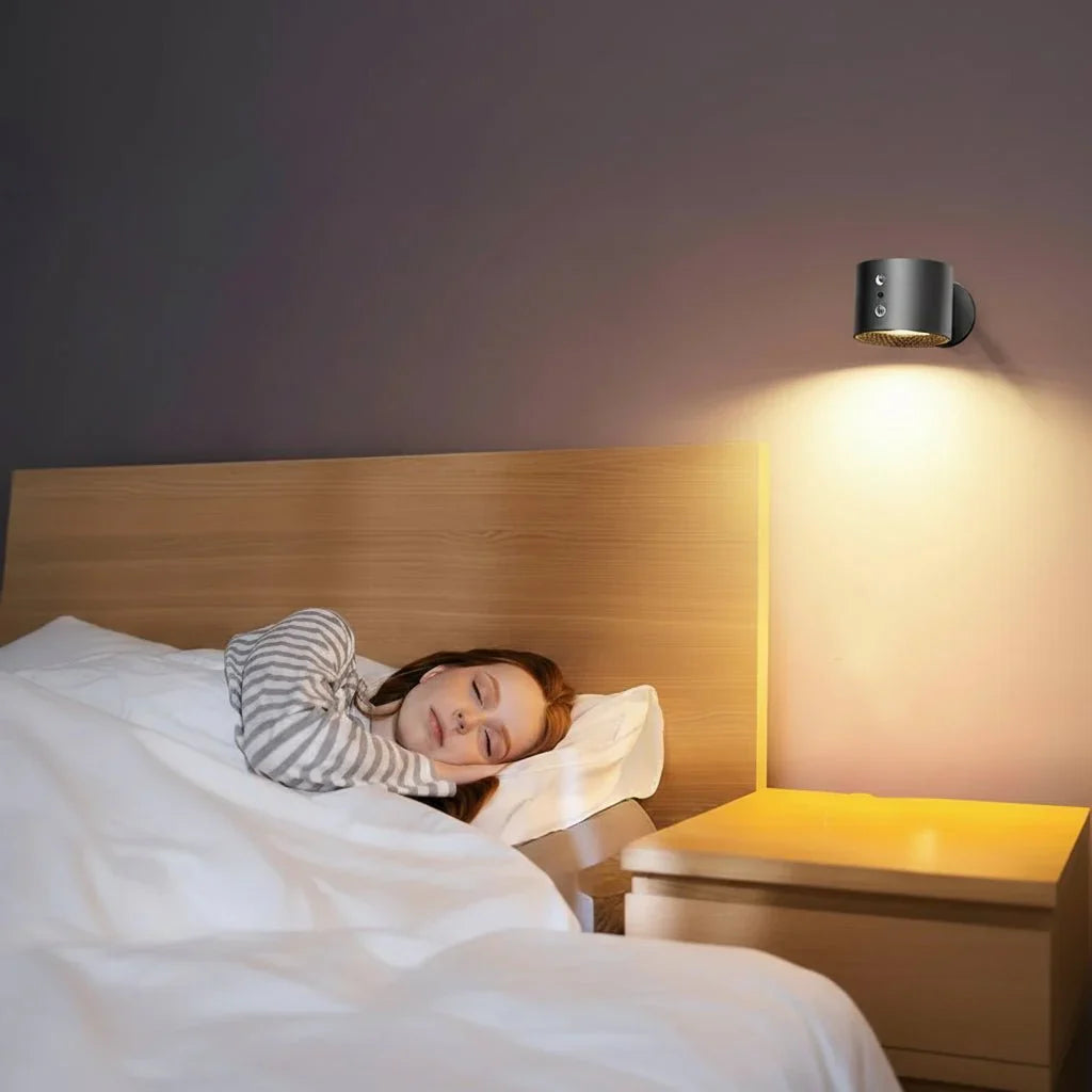 GLOWFREE – Lampada da parete LED senza fili con luce calda