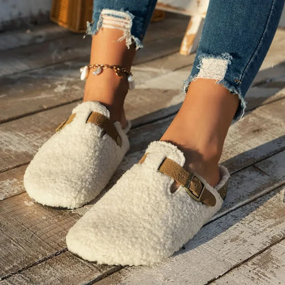 Contrortluxe - Scarpe di lusso in pelle di pecora con lana per il massimo comfort invernale