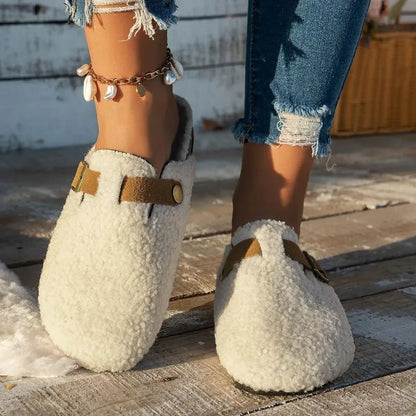 Contrortluxe - Scarpe di lusso in pelle di pecora con lana per il massimo comfort invernale