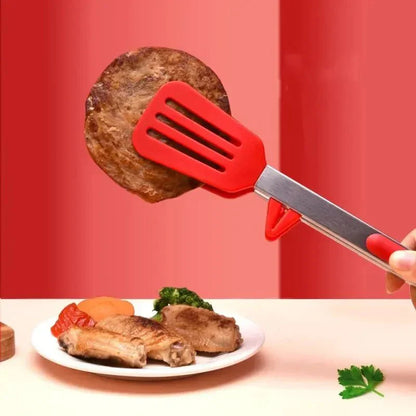 SILICLIP – Pinze da barbecue in silicone con manico anti-bruciatura
