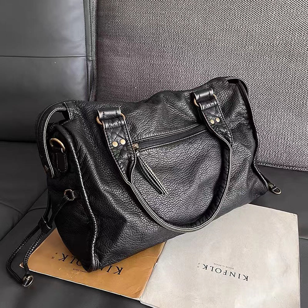 Borsa a Mano Nera per le Lezioni - RACHEL
