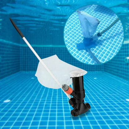 POOLVAC – Set di pulizia per piscina: aspirapolvere e skimmer