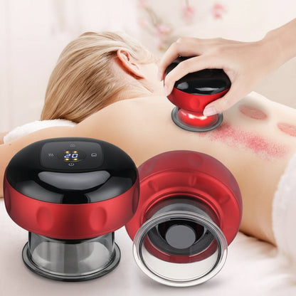 Energyflow - Set di coppette elettriche per il trattamento della cellulite e il rilassamento muscolare