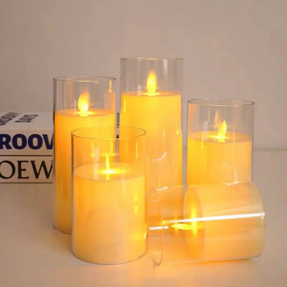 LUMICANDLE – Candela LED ricaricabile per l'illuminazione atmosferica