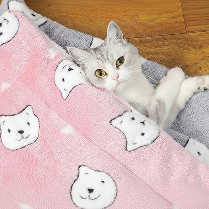 FLANNELPAW – Materassino caldo in flanella per cani e gatti