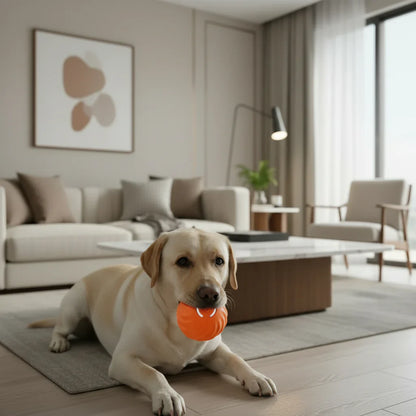 PlayPet Palla Interattiva per Cani - Palla Rimbalzante Ricaricabile