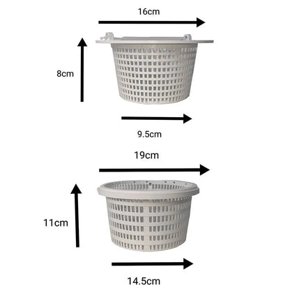SKIMBASKET – Cestino dello skimmer per piscina con manico per piscine Hayward
