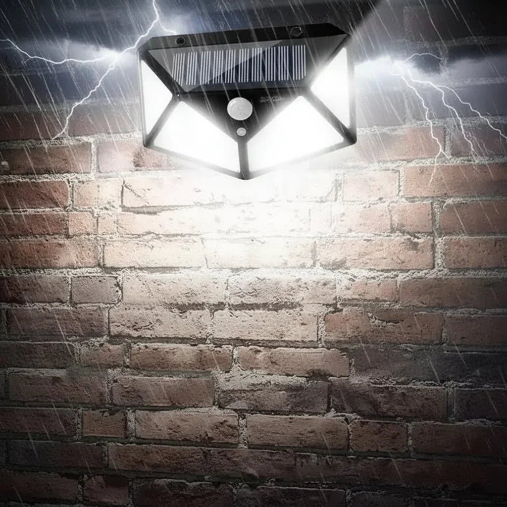 NIGHTRAY – Luce di sicurezza LED solare per esterni