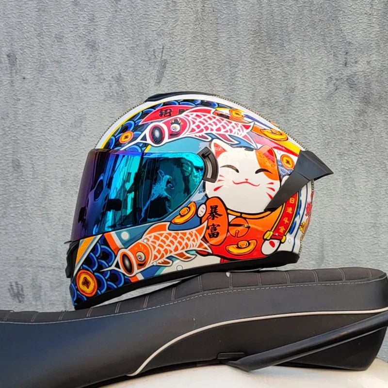 Dettaglio della visiera del casco LVS-701