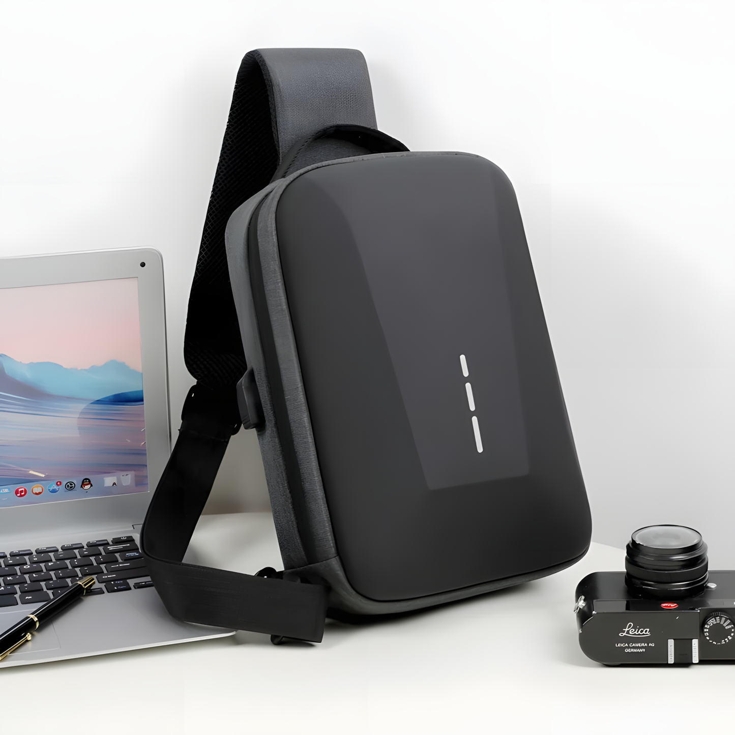 Marsupio SecureLink | Chiusura a Combinazione & Porta USB