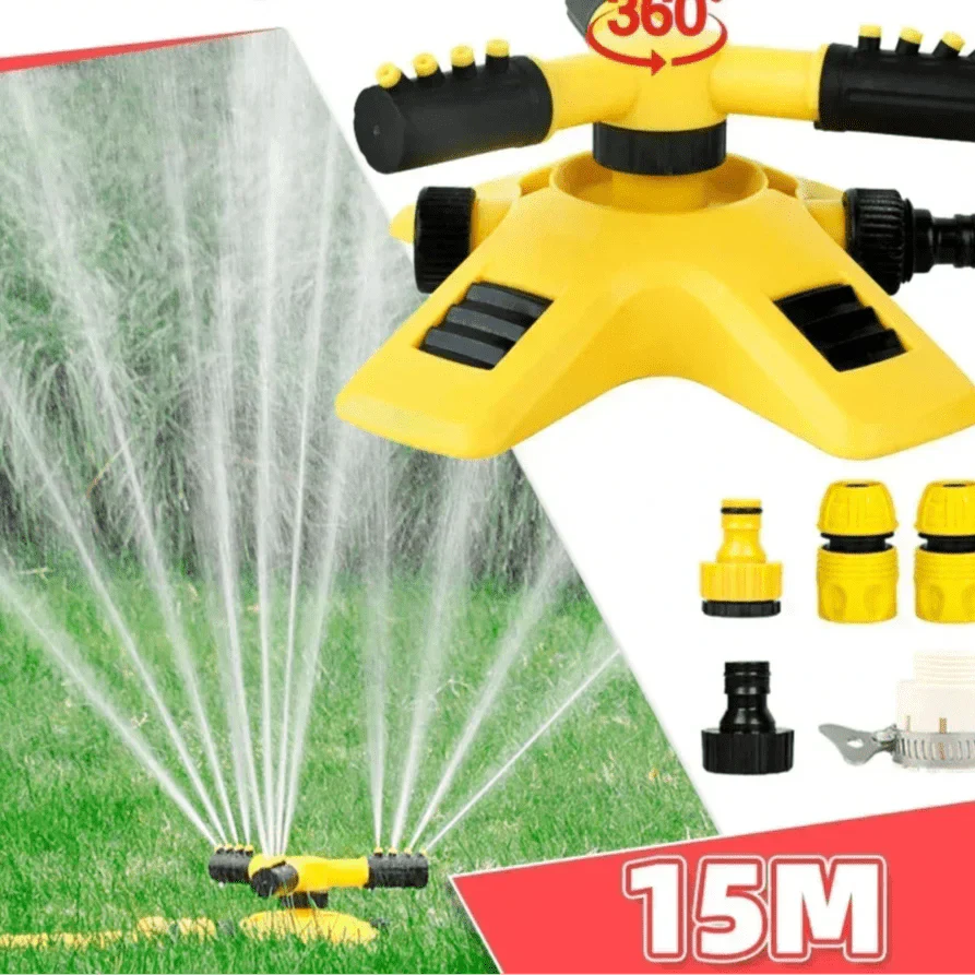 Sistema di irrigazione efficiente per giardino | Risparmio idrico per prato e piante