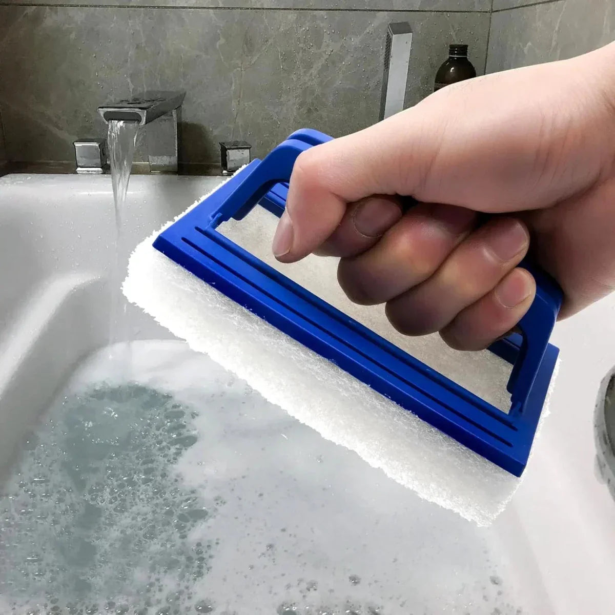 POOLFORCE – Spazzola per piscina 2-in-1 per una pulizia potente